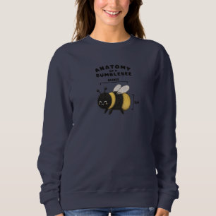 Grappige Anatomie Van Een Hommel Blebee Bum Schatt Trui