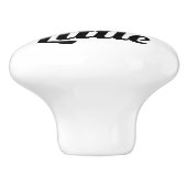 Grappige anekdote "Gewoon schudden het een beetje" Keramische Knop (Zijkant)