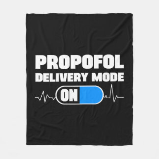 Grappige Anesthesioloog Propofol Leveringswijze aa Fleece Deken