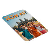Grappige Angkor Wat Cambodja Magneet (Rechterzijde)