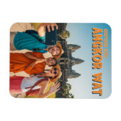 Grappige Angkor Wat Cambodja Magneet (Horizontaal)