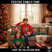 Grappige Angry Santa Kerstmis Sarcastische vakanti Tote Bag