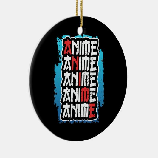 grappige animatiefilm quote cosplay otaku weeb kaw keramisch ornament (Rechts)