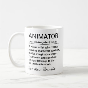 Grappige Animator Definitie Koffiemok