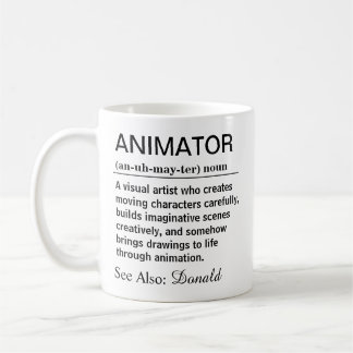 Grappige Animator Definitie Koffiemok