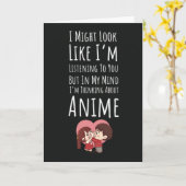 Grappige Anime Kaarten Japans Kawaii Otaku Humor (Gele Bloem)