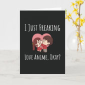 Grappige Anime Kaarten Otaku Kawaii Japanse Humor (Gele Bloem)