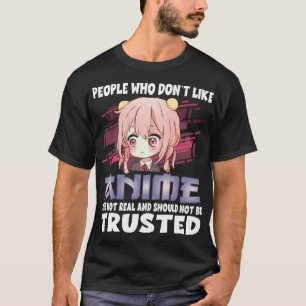 Grappige Anime Merch Japanse Otaku Anime Girl Grap T-shirt