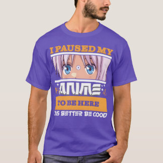 Grappige anime-ontwerp cadeau voor manga- en anime t-shirt