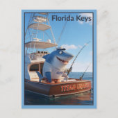 Grappige ansichtkaart van Florida Keys Briefkaart (Voorkant)