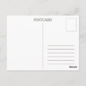 Grappige ansichtkaart. Zomer dag Briefkaart (Achterkant)