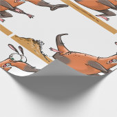 Grappige Anteater Cartoon eigenzinnig lopend dier Cadeaupapier
