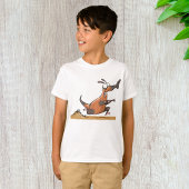 Grappige Anteater Cartoon eigenzinnig lopend dier T-shirt