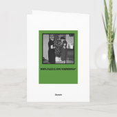 Grappige anti-Democraten Kerst Feestdagen Kaart (Achterkant)