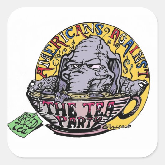 Grappige Anti-GOP Stickers (Voorkant)