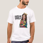 Grappige anti Kamala Harris lachen Politiek T-shirt (Voorkant)