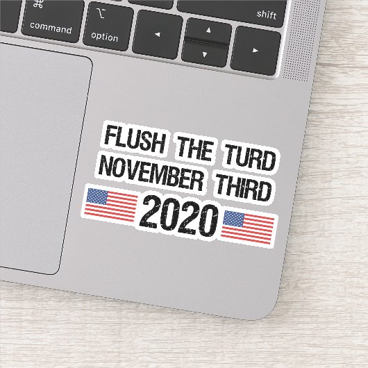 Grappige anti-Trump 2020 verkiezingen Sticker (Detail)