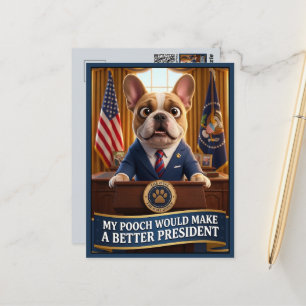Grappige anti-Trump Briefkaart