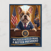 Grappige anti-Trump Briefkaart (Voorkant)