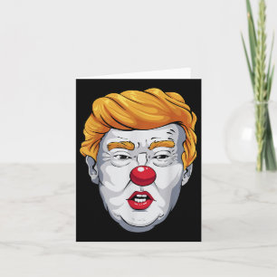 Grappige Anti Trump Clown 2024 Verkiezingen Hallow Kaart