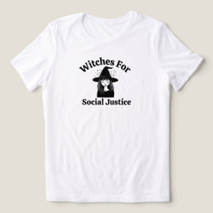 Grappige anti-Trump feministische heksachtige libe Tri-Blend Shirt