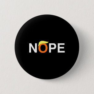 Grappige Anti-Trump Ronde Button 5,7 Cm