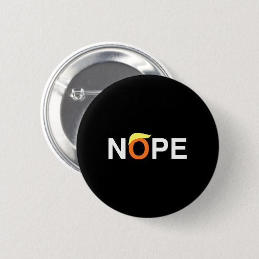 Grappige Anti-Trump Ronde Button 5,7 Cm (Voorkant /achterkant)