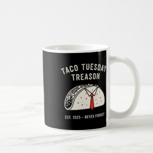 Grappige Anti-trump Taco Dinsdag Politieke Protest Koffiemok