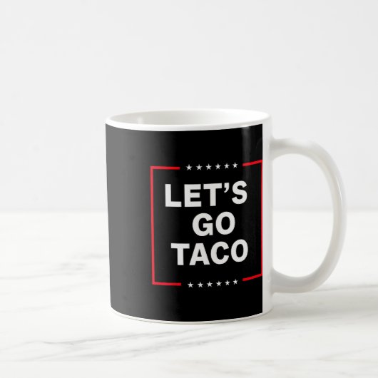 Grappige anti-Trump taco Koffiemok (Rechts)