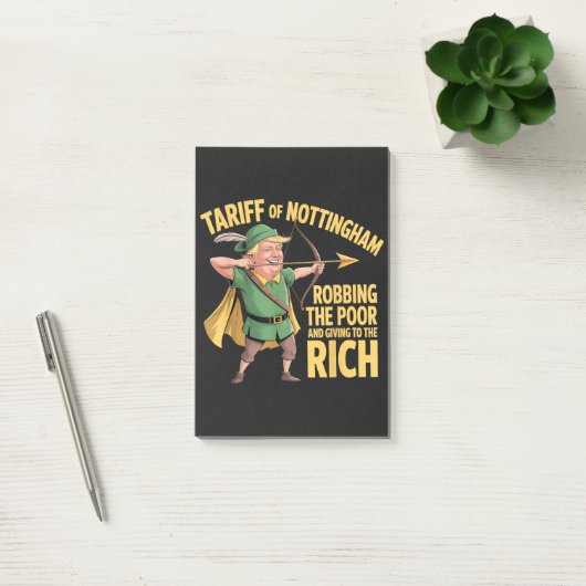 Grappige anti-Trump-tarief Post-it® Notes (Kantoor)