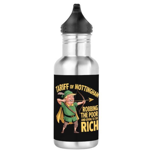 Grappige anti-Trump-tarief Waterfles (Rechts)