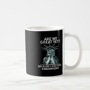 Grappige Anti Trump Zijn We Al Groot Statue Of Lib Koffiemok