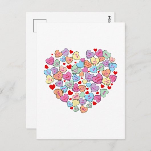 Grappige Anti Valentijnsdag Briefkaart (Voorkant / Achterkant)