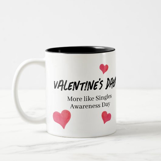 Grappige Anti-Valentijnsdag Mok  (Links)