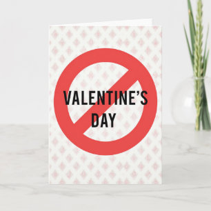 Grappige Anti-Valentijnsdagkaart Kaart