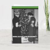 Grappige antiKerstmis van de Democraat Feestdagen Kaart (Achterkant)