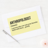 Grappige antropologische definitie Sticker (Envelop)