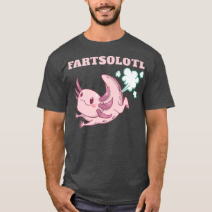 Grappige aolotl scheet fartalotl Mexicaanse vis di T-shirt