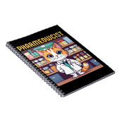 Grappige apotheek kat notitieboek (Rechterzijde)