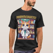 Grappige apotheek kat t-shirt (Voorkant)