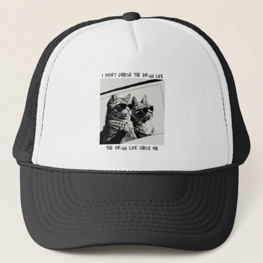 Grappige apotheek meme Pet, apotheek technicus cad Trucker Pet (Voorkant)