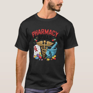 Grappige Apotheek Tech CPhT Apotheker Assistent PT T-shirt
