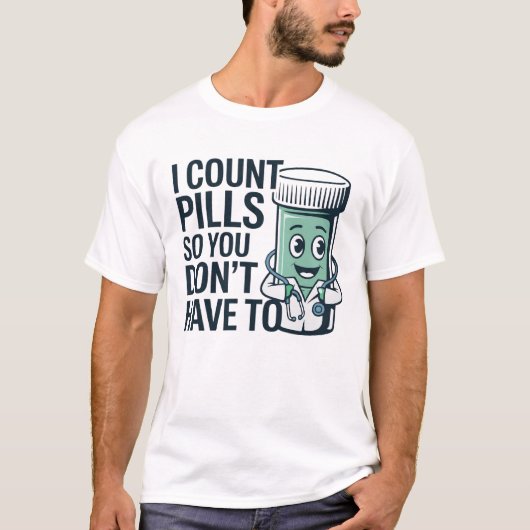 Grappige apotheektechnicus CPhT PTCE apotheker, fu T-shirt (Voorkant)
