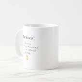 Grappige Apotheker Functie Titel Koffiemok (Voorkant links)