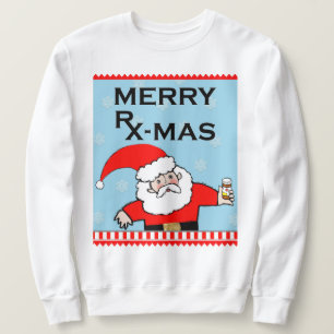 Grappige Apotheker Kerst T-shirt