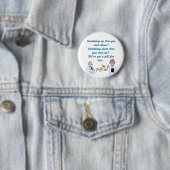 Grappige Apotheker Ronde Button 5,7 Cm (In situ)