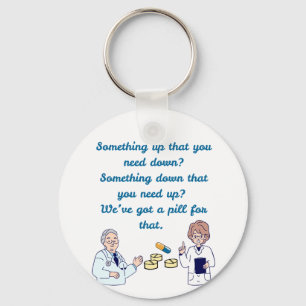 Grappige Apotheker Sleutelhanger
