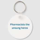 Grappige Apotheker  Sleutelhanger (Achterkant)