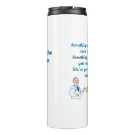 Grappige Apotheker Thermosbeker