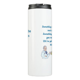 Grappige Apotheker Thermosbeker